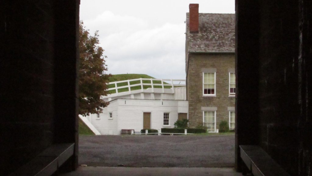 Tunnel to get into Fort Ontario 