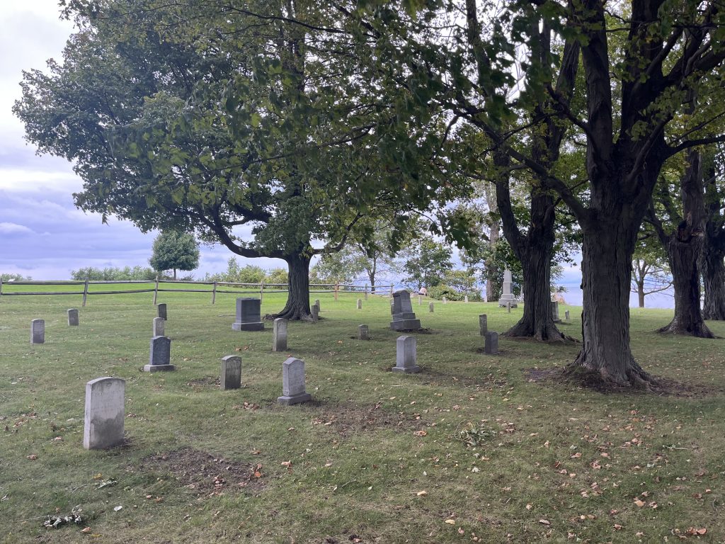 Cemetery at Fort Ontario